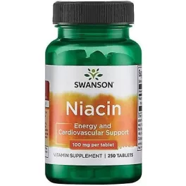 Swanson Niacin 100mg 250 tabletta