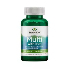   Swanson Just One Complete Multi with Iron (Multivitamin vassal) 130db tabl.