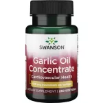 Swanson Garlic Oil Cocentrate (Fokhagyma olaj koncentrátum) 500mg 250 kapszula
