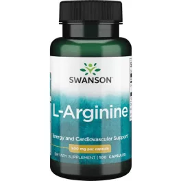 Swanson L-Arginine 500mg 100 kapszula