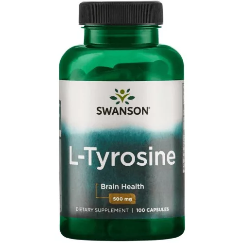 Swanson L-Tyrosyne 500mg 100 kapszula