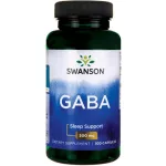 Swanson GABA 500mg 100 kapszula gamma-amino-vajsav