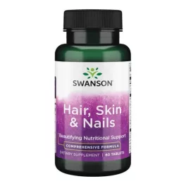   Swanson Hair, Skin & Nails 60 tabletta Haj, bőr, köröm komplex