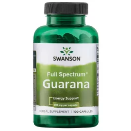 Swanson Guarana 500 mg 100 kapszula