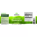Swanson Guarana 500 mg 100 kapszula
