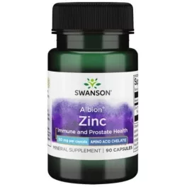 Swanson CINK-kelát 30mg 90 kapszula Albion Zinc