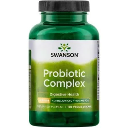   Swanson Probiotic Complex 120 kapszula 5 törzs + 4,2 milliárd CFU + 400mg FOS