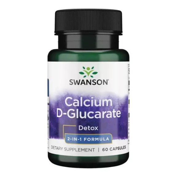 Swanson CALCIUM D-GLUCARATE 250mg 60 kapszula Swanson CALCIUM D-GLUCARATE 250mg 60 kapszula