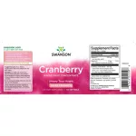 Swanson Cranberry (Tőzegáfonya/Vörös áfonya 12:1 konc) 420mg 60 kapszula