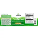 Swanson BioPerine 10mg 60 kapszula