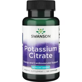   Swanson Potassium Citrate (Kálium citrát ) 99mg 120 kapszula