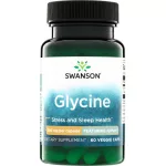 Swanson Glicin 500mg 60 kapszula AjiPure gyógyszer minőségű glicin