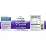 Swanson Magnézium & Kálcium + D3&K2 90 növényi kapszula