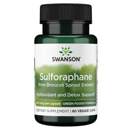 Swanson SULFORAPHANE from Broccoli 400 mcg 60 kapszula