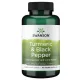 Swanson Turmeric&Black Pepper (Kurkuma+ feketebors) 90 növényi kapszula