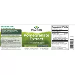 Swanson Pomegranate Extract 250mg 60 kapszula (Gránátalma kivonat)