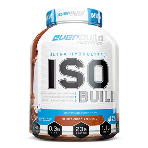 Everbuild Nutrition - Ultra Hydrolized Iso Build Protein 1816g Unflavored - Tejsavó fehérje izolátum, ízesítetlen