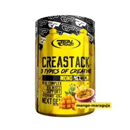   Real Pharm Crea Stack kreatin mátrix italpor - mango-maracuja íz - 420g 