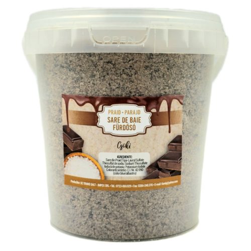 Fürdősó Csoki 1kg vödrös Parajdi