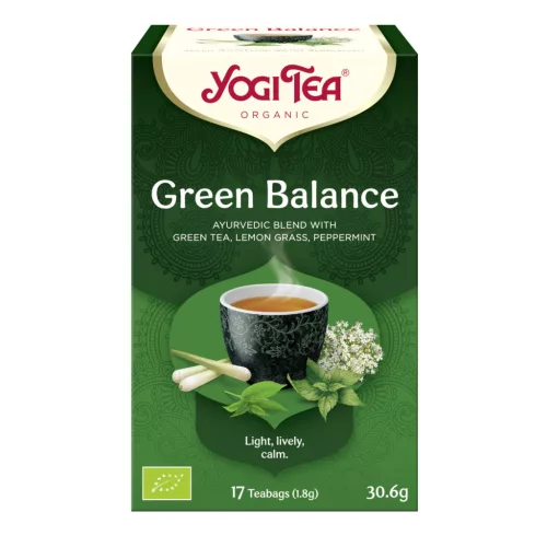 Yogi BIO Zöld tea egyensúly 17x1,8g Green Balance