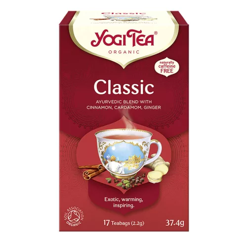 Yogi BIO Klasszikus tea fahéjjal 17x2,2g Classic