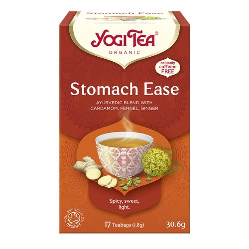 BIO Könnyebbség a gyomornak tea 17x1,8g Yogi Stomach Ease