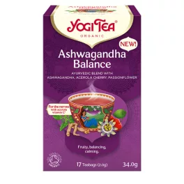 Yogi BIO Ashwaganda egyensúly tea 17x2g Ashwagandha Balance