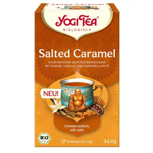 Yogi BIO Sós karamell tea 17x2g Salted Caramel