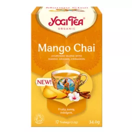 Yogi BIO Mangó chai tea 17x2,0g Mango Chai