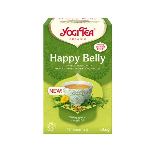 BIO Boldog gyomor tea 17x1,8g Yogi Happy Belly