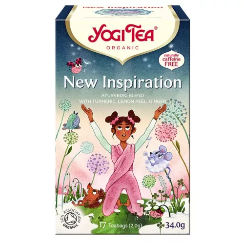 Yogi BIO Új inspiráció tea 17x2g New Inspiration
