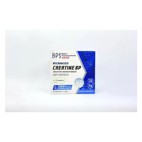 Balkan Pharma Creatine BP 30x5g - Ízesítetlen - Kreatin monohidrát