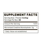 Balkan Pharma Creatine BP 30x5g - Ízesítetlen - Kreatin monohidrát