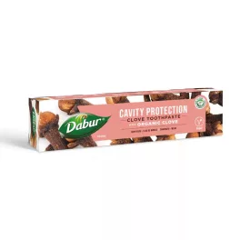   Dabur Cavity Protection Clove szegfűszeg fogkrém 100ml fluormentes, organikus