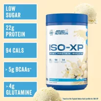 Applied ISO-XP Tejsavófehérje izolátum - vanília - 850g