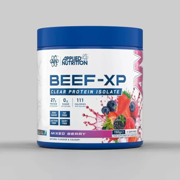 Applied Nutrition Beef-XP – Marhafehérje izolátum - fekete ribizli - 150g Applied Nutrition Beef-XP – Marhafehérje izolátum - fekete ribizli - 150g