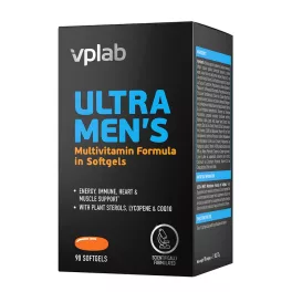 Vplab Ultra Men's Sport Multivitamin - 90 softgel