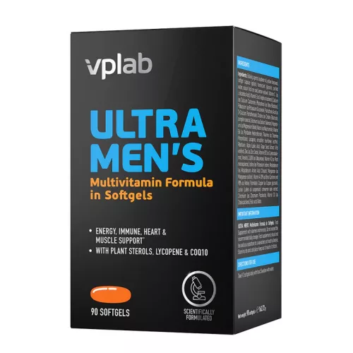 Vplab Ultra Men's Sport Multivitamin - 90 softgel