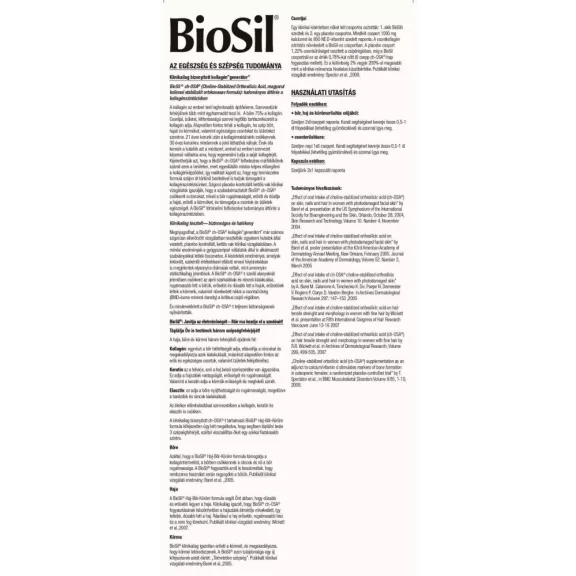 BioSil® ch-OSA Advanced Collagen Generator 60 kapszula