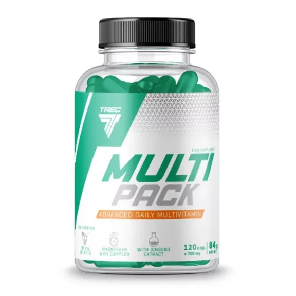 Trec Multipack - Multivitamin - 120 kapszula Trec Multipack - Multivitamin - 120 kapszula