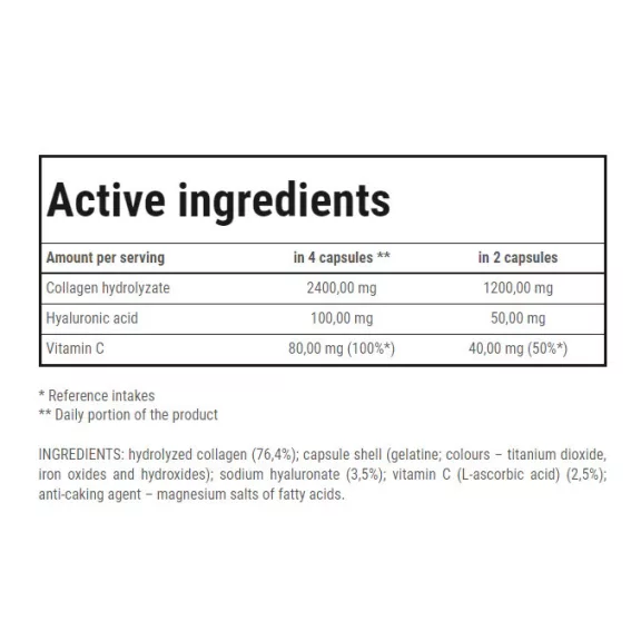 Trec Nutrition - Collagen 4 Runners 90 caps. Trec Nutrition - Collagen 4 Runners 90 caps.