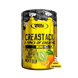   Real Pharm Crea Stack kreatin mátrix italpor - kiwi-narancs íz - 420g 