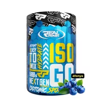   Real Pharm Iso Go izotóniás italpor - kékáfonya íz - 600g
