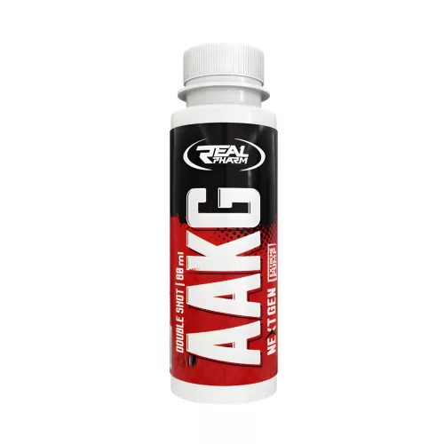 Real Pharm - AAKG 8000mg 12x80ml - Arginin alfa-ketoglutarát - shot
