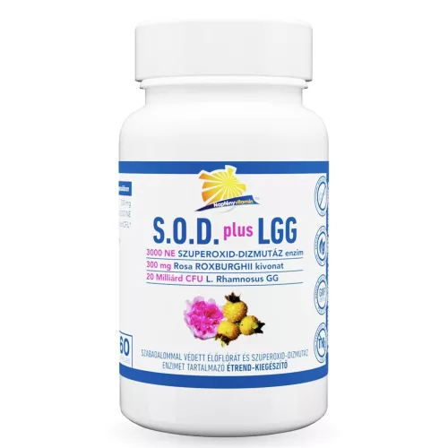 NapfényVitamin SOD plus LGG 60 kapszula Szuperoxid-dizmutáz enzim + LGG élőflóra