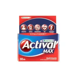Béres Actival Max Multivitamin 30db filmtabletta