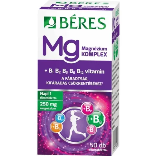 Béres Magnézium Komplex 50db filmtabletta