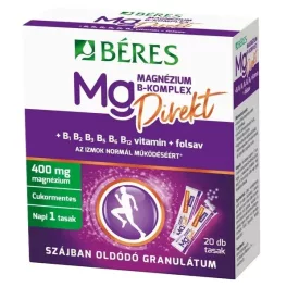   Béres Magnézium B-Komplex Direkt 20tasak szájban oldódó granulátum