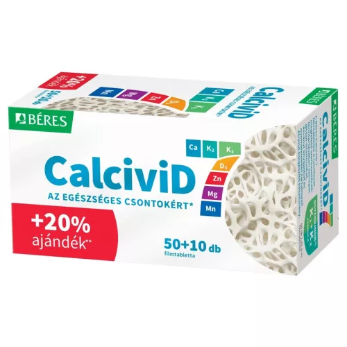 Béres Calcivid7 50+10db filmtabletta