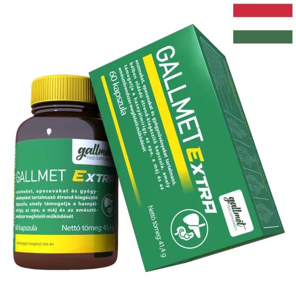 GALLMET Extra 60db kapszula GALLMET Extra 60db kapszula